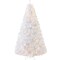 Best Choice Products Pre-Lit Premium Hinged White Artificial Christmas Pine Tree w/ Lights, Stand, PVC Branch Tips